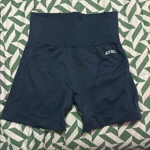 AYBL Blue Athletic Shorts Elastic Waistband